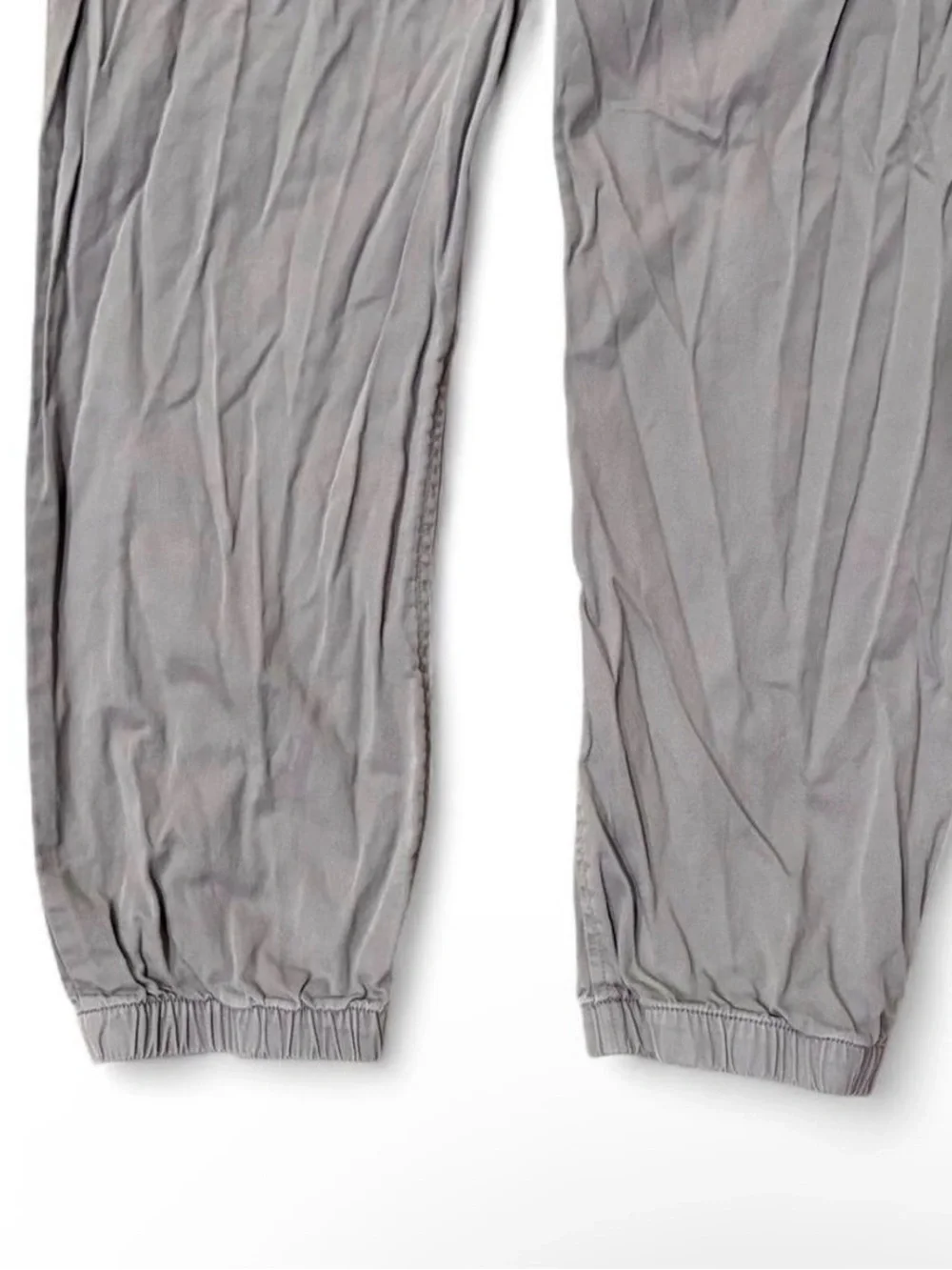 Gray Mollusk California Men’s Gray Cotton Drawstring Joggers Size L